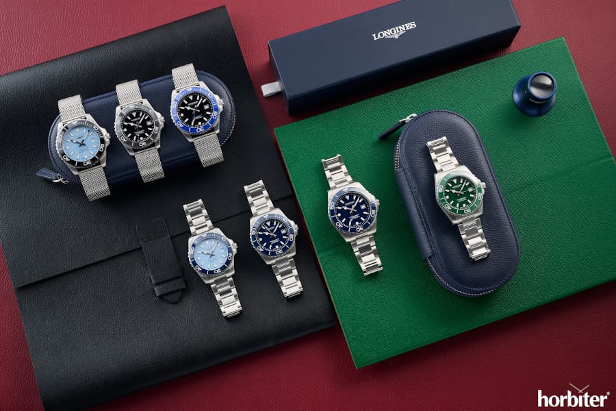 la nuova collezione Longines HydroConquest